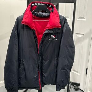 Nautica Men’s reversible duck down jacket, worn once